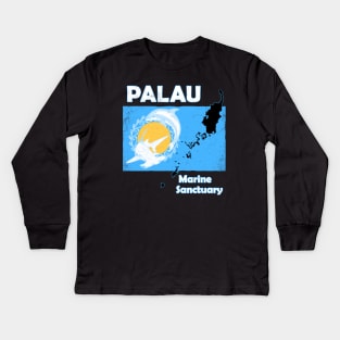 Palau Marine Sanctuary Kids Long Sleeve T-Shirt